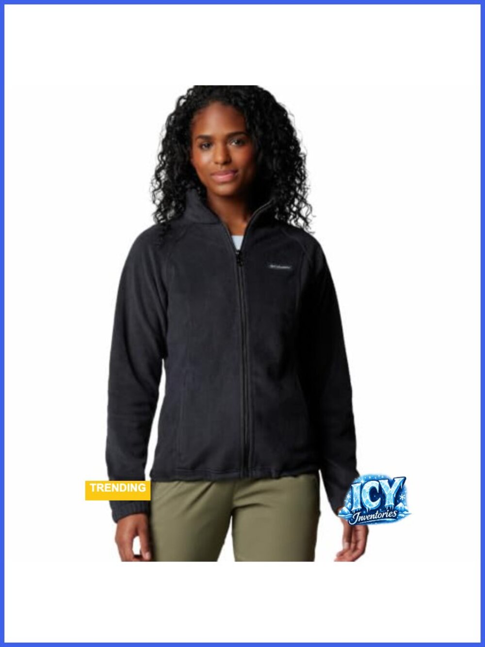 Women's Benton Springs Full Zip Fleece Jacket Polyester MTR Winter Warm Layer
